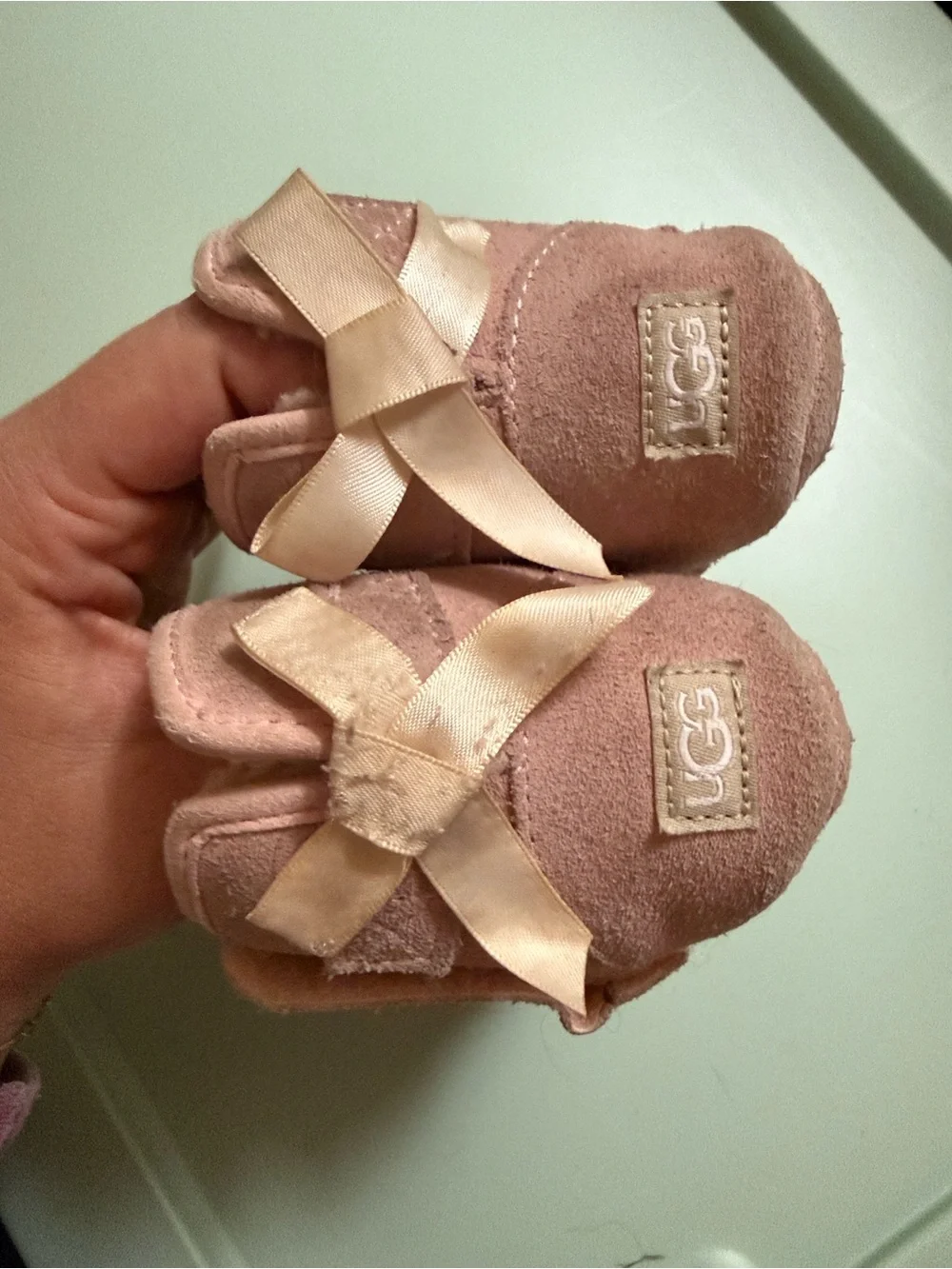 UGG Mini Bailey Bow Walker 4/5 GUC